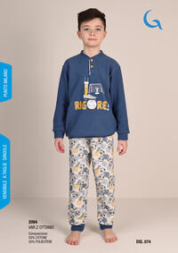 PIGIAMA BAMBINO M/L 2094 Tellini S.r.l. Ingrosso Abbigliamento